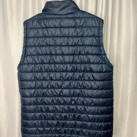 Jackson Hole Navy Quilted Puffer Vest Size L Warm Outerwear - Picture 4 of 6